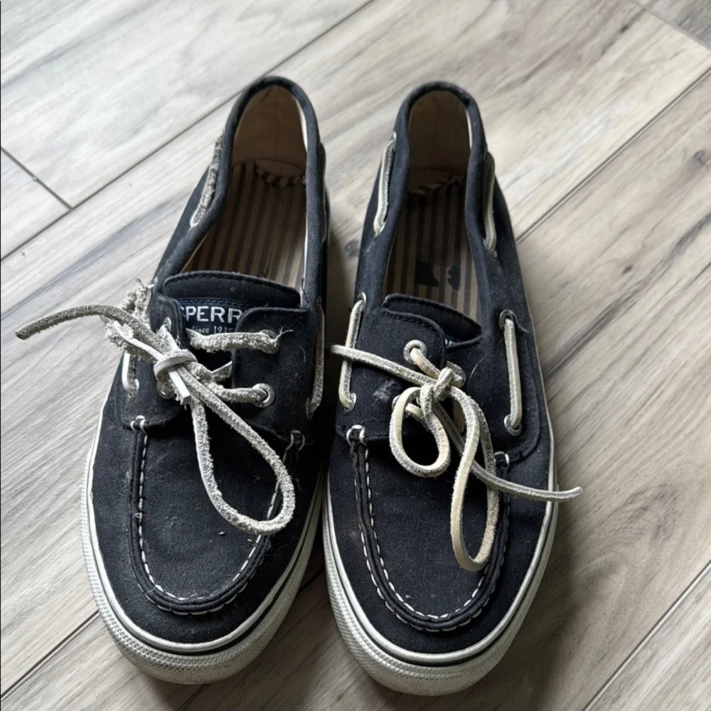 Sperry Men's Black Boat Shoes